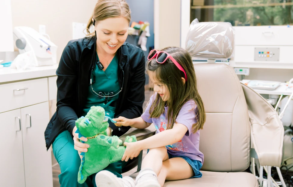 Thorough dental exam conducted at Great Oaks Dentistry in New Braunfels