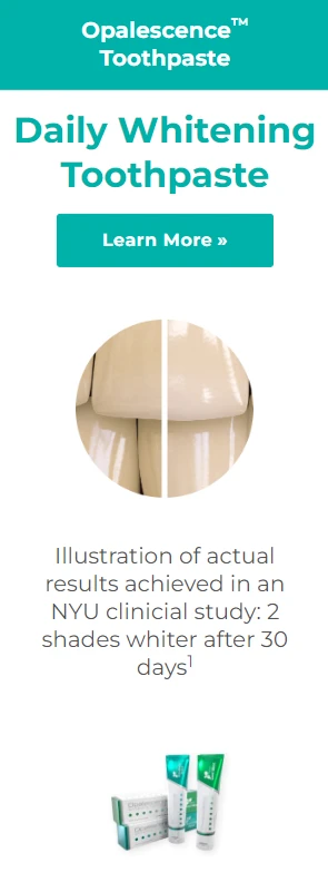 Opalescence teeth whitening procedure offered at Great Oaks Dentistry in New Braunfels